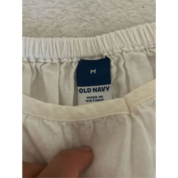 Old Navy Square Neck Flutter Sleeve size M - Picture 5 of 5